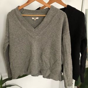 TWO Madewell V Neck Sweaters